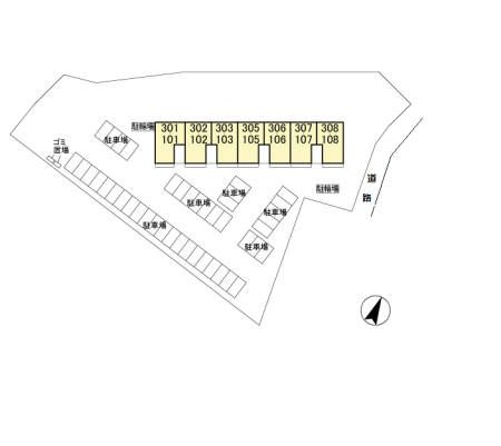 BRANCHE　HILL（ブランシェヒル）の区画図