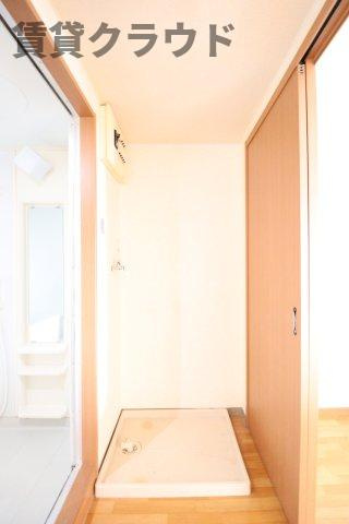 グレイスヴィラの洗面所|広い洗面スペース