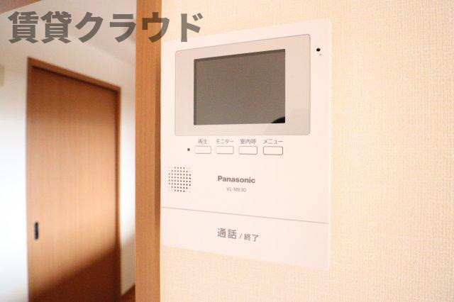 グレイスヴィラのセキュリティ|あると安心♪TVモニターホン付きです！