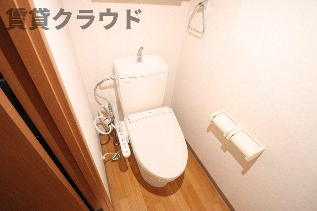 グレイスヴィラのトイレ|ゆったりとした空間のトイレです