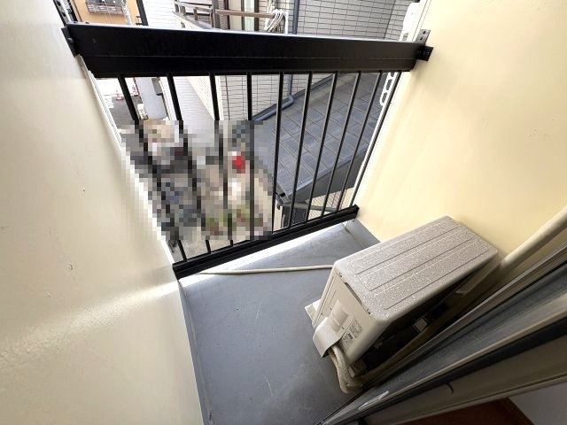 スカイハイツ日暮のバルコニー