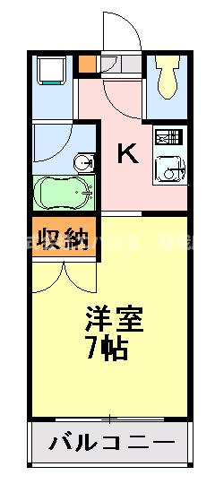 【間取り】 | ハイネス田邊