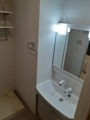 パピィ　エースリーの洗面所|広い洗面スペース