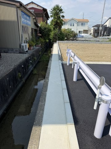 7区画分譲地　笠木町　A区画のその他|西側水路