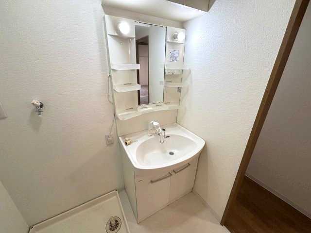 ラムール住吉の独立洗面台