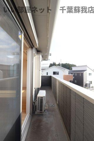 ラファエルのバルコニー|広々としたバルコニーです