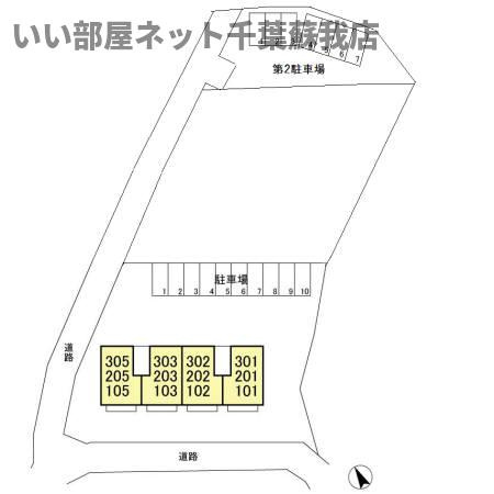 ラファエルの区画図