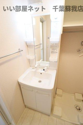 ラファエルの洗面所|朝の準備に活躍する、洗髪洗面化粧台！