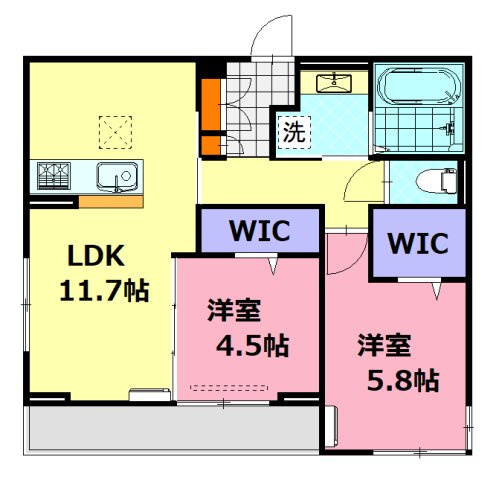 【間取り】 | アルカディア中山