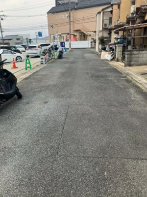 【前面道路含む現地写真】 | 山科区大塚中溝　中古戸建