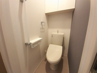 【トイレ】 | ラポール・メゾンＢ | コンパクトで使いやすいトイレです