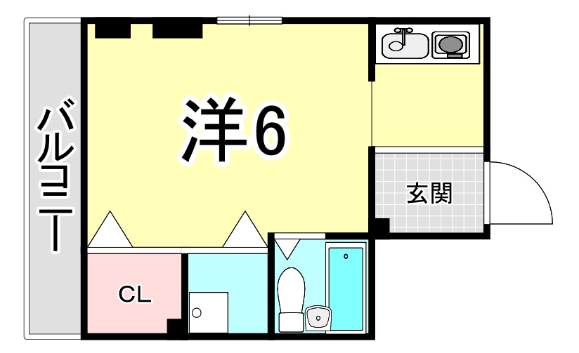 MARSH門戸の間取り