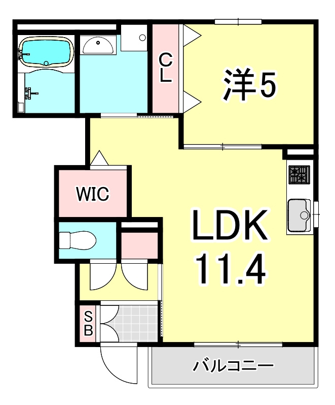 ルナテラス甲子園の間取り