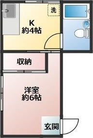 加野ハイツの間取り