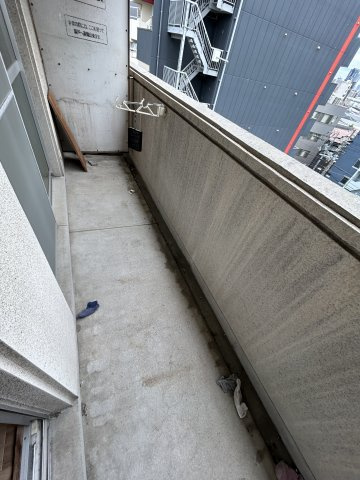 ハイツマエカワのバルコニー