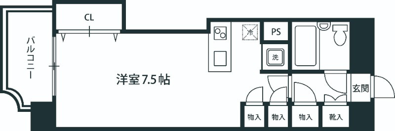 ワコー第3マンションの間取り