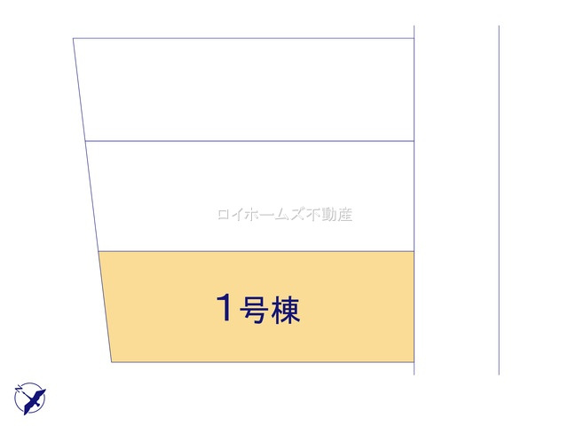 【区画図】 | 豊田市高美町５丁目41『仲介料無料』新築戸建て | 1号棟