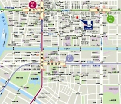 【地図】 | ガラ・ステージ森下