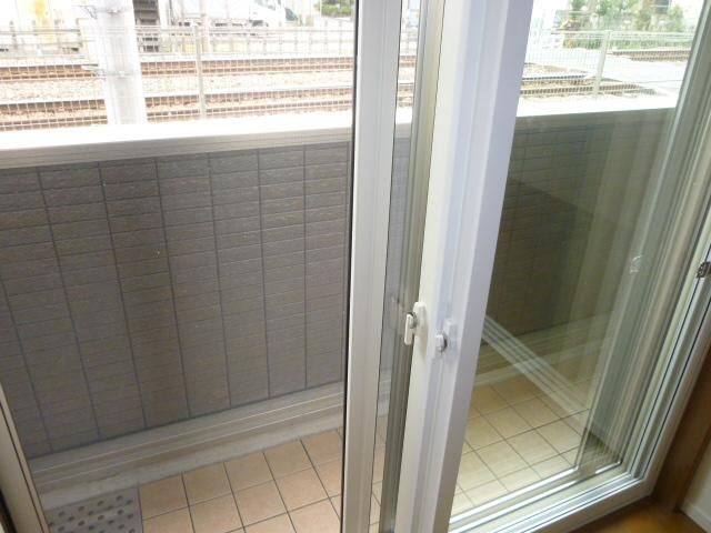 ドヌール長崎のバルコニー