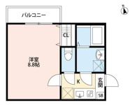 柏市あけぼの１丁目のアパートの画像