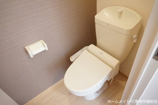 熊本市東区小峯３丁目のアパートのトイレ