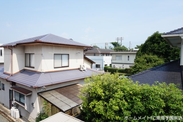 熊本市東区小峯３丁目のアパートの展望