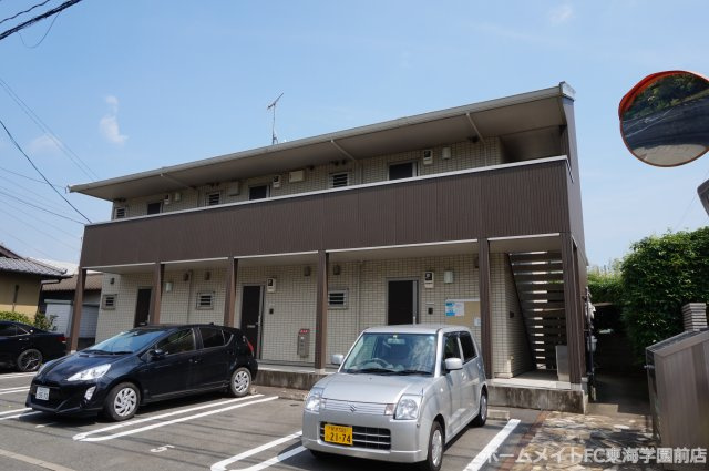 熊本市東区小峯３丁目のアパートの外観