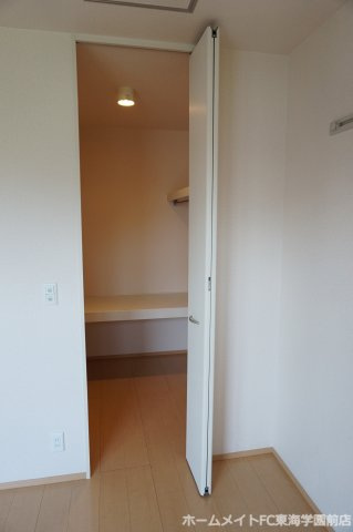 熊本市東区小峯３丁目のアパートの収納