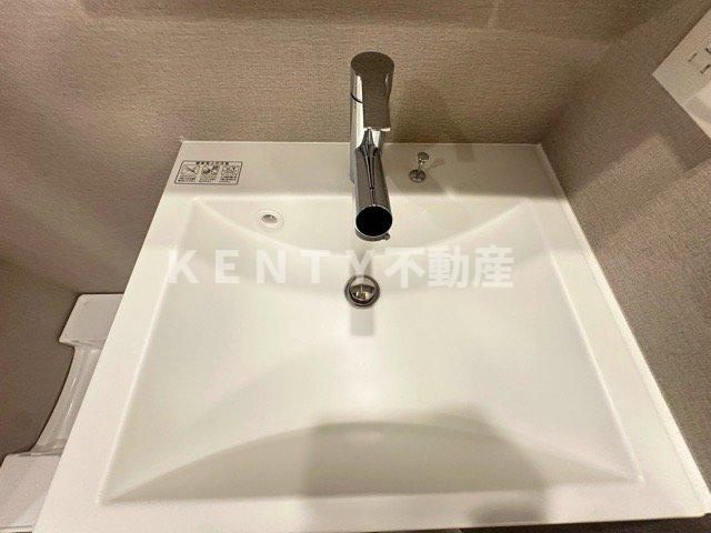 【洗面所】 | プラウドフラット西蒲田 | 忙しい朝には欠かせない洗面所です