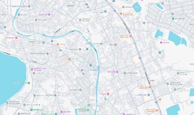 岸和田市三田町　第9期　新築一戸建ての地図