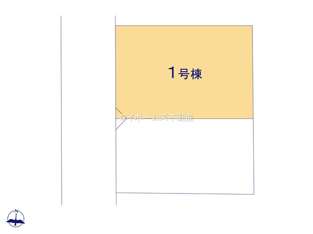 【区画図】 | 名古屋市瑞穂区直来町２丁目1-3『仲介料無料』新築戸建て | 1号棟