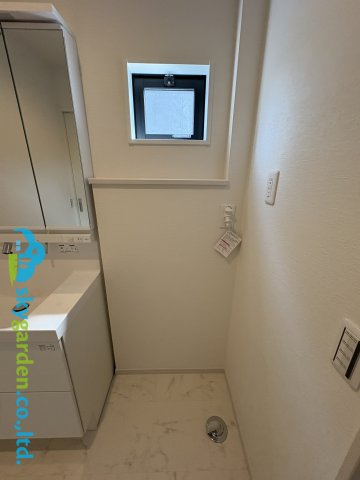 藤沢市辻堂太平台４期　新築戸建　全２棟１号棟のランドリースペース