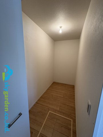 藤沢市辻堂太平台４期　新築戸建　全２棟１号棟の収納|広いウォークインクロゼット