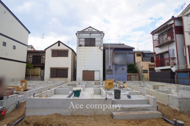 【前面道路含む現地写真】 | 東大阪市西上小阪　【A号棟/全3棟】 | 【前面道路：幅員4ｍ】