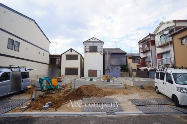 【外観】 | 東大阪市西上小阪　【A号棟/全3棟】 | 【現地：2026年4月11日現在☆】