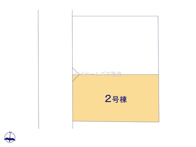 【区画図】 | 名古屋市瑞穂区直来町２丁目1-3『仲介料無料』新築戸建て | 2号棟