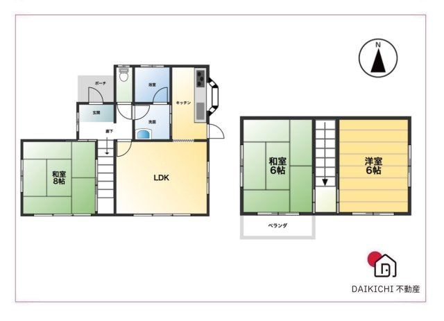 【間取り】 | 熊谷市江波　中古戸建