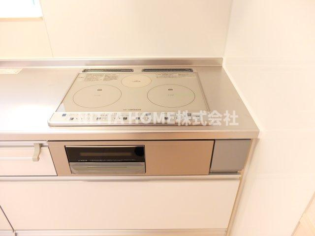 フォルティスのキッチン|IH完備でお掃除もラクラク〇
