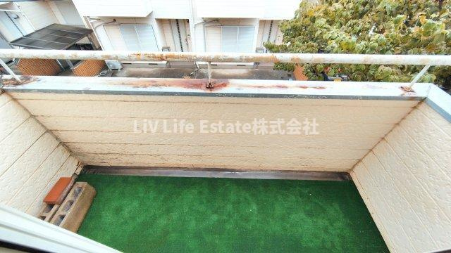 清瀬タウンハウスのバルコニー
