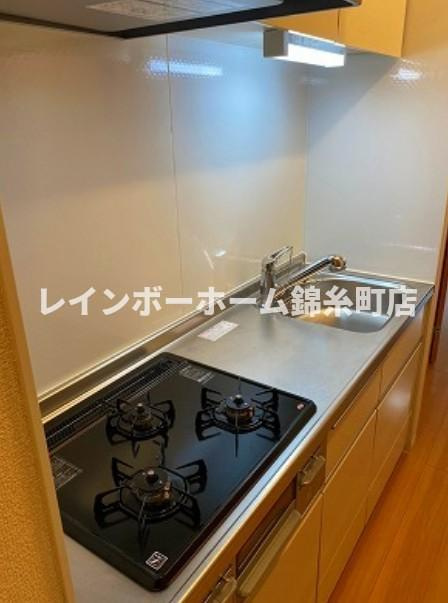 市川市幸２丁目の賃貸マンションのキッチン