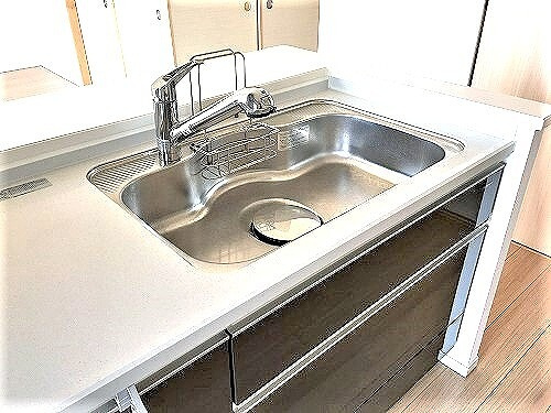 サーパス学南町の設備|浄水器一体型水栓　※2020年5月撮影
