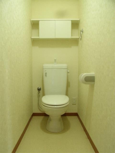 サンヒルズ秀栄のトイレ|棚ありトイレ