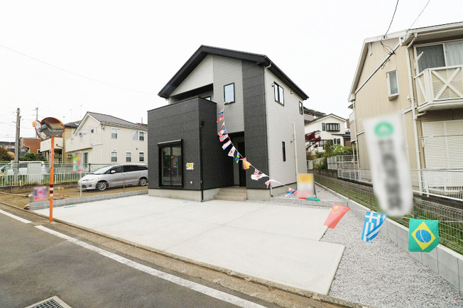 【外観】 | ふじみ野市亀久保3丁目　新築一戸建住宅　全1棟　(ふじみ野店) | エネルギーの消費量を削減するZEH水準の住宅です。
