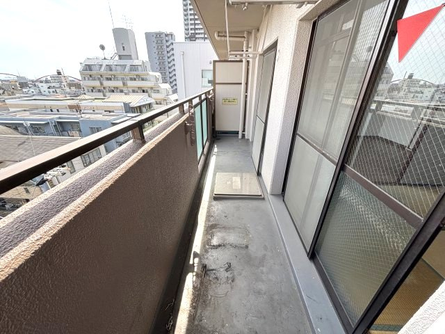 プラントパイン御影のバルコニー