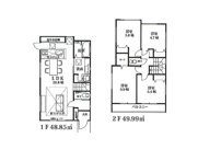 ふじみ野市福岡中央2丁目　新築一戸建住宅　全1棟　(ふじみ野店)の画像