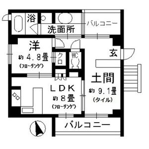 【間取り】 | パークホームズ覚王山　WEST