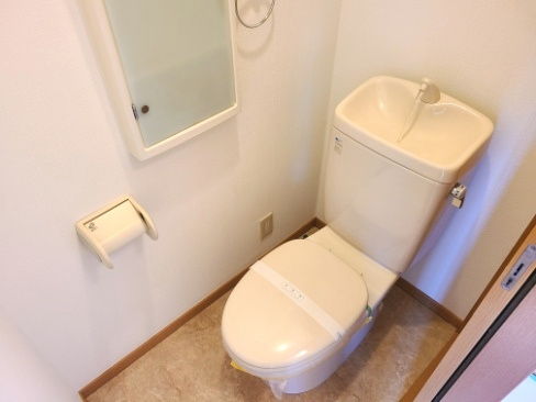 プリーマのトイレ|★トイレ画像・収納棚を設置しています★