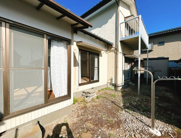 売中古戸建　富士市三ツ沢の庭