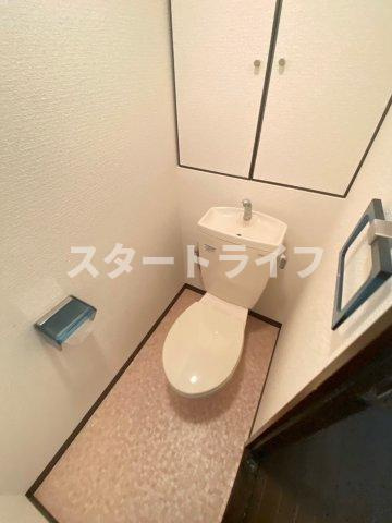 大阪市淀川区東三国６丁目の賃貸マンションのトイレ