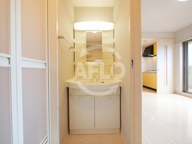 エイペックス大阪城西の独立洗面台|エイペックス大阪城西　独立洗面台